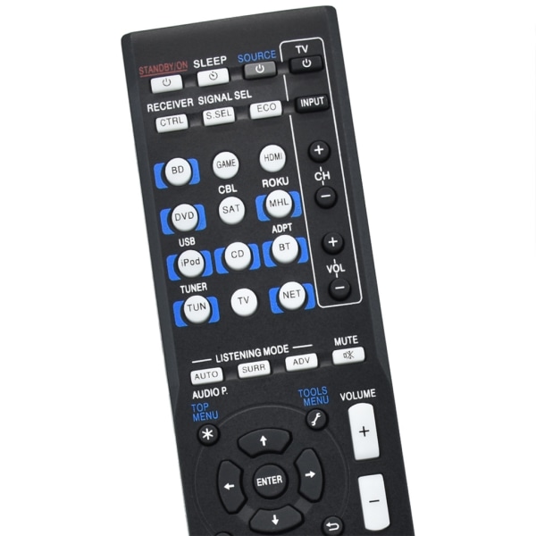 Ny AXD7721 fjärrkontroll för Pioneer AV-receiver VSX44 VSX824 VSX1029K VSX102 4K fjärrkontroller AV hemmabiokontroll