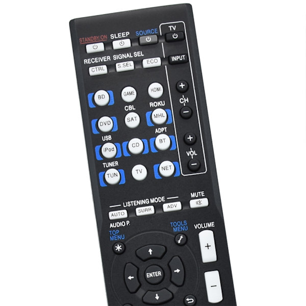Ny AXD7721 fjernkontroll for Pioneer AV-mottaker VSX44 VSX824 VSX1029K VSX102 4K fjernkontroller AV hjemmekino-kontroll