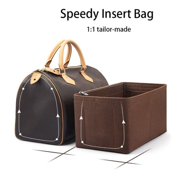 Filtinsats Klaff Handväska Innerfoder KAFFE FÖR SPEEDY 25 FÖR SPEEDY coff[BT} coffee For Speedy 25-For Speedy 25