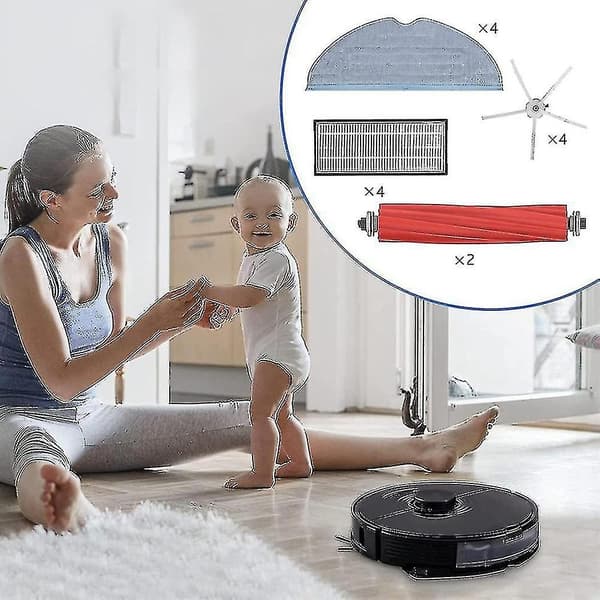 Tilbehør til Roborock S7 + S7 Plus S7 Max T7s Plus Robot