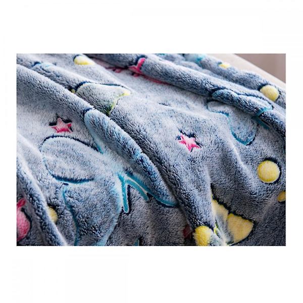 Glow In The Dark Teppet For Barn, Gaver Til Gutter Glødende Teppet Mykt Uklart Flanell Plysj Koselig Fluffy Fleece Teppet