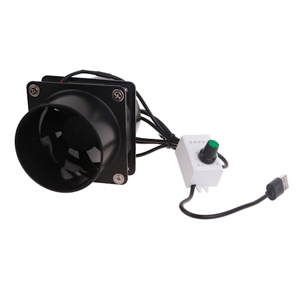 USB Justerbar Hastighed Lodde Røgabsorber ESD Røgudtrækningsventilator Rørkanal Udstødningsventilator med 1/3/6M Rør Ventilation Fan null - Single fan 0.2