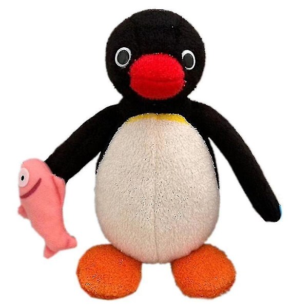 Kawaii Cute Cartoon Pingu Penguin Plush Kids Girls Boys Stuffed Animals Toys For Children Gifts 18cm