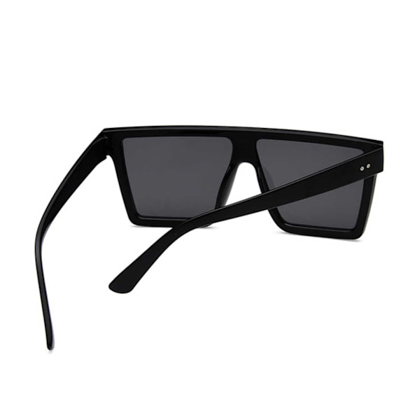 Trendy firkantede sorte solbriller black