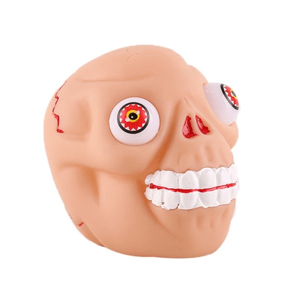 Mjukt leksak Mini Squishy Skull Head Toy Squishy FidgetToy Squishy Soft Squeeze Stress Reliever Toy för barn och vuxna null - 4 0.07