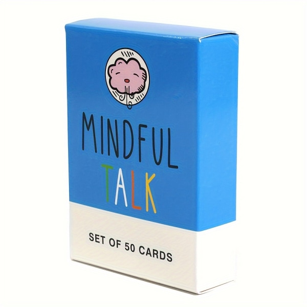 The School Of Mindfulness Mindfulness Game For Kids Mindful Talk Cards For Children And Parent