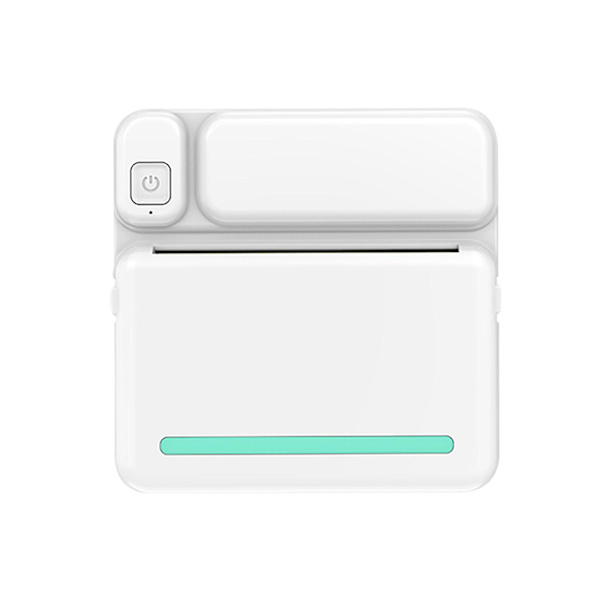 Termisk Bærbar Bluetooth Printer 57mm Mini Trådløs POS Termisk Billede Foto Printer til Android IOS Mobiltelefon FLYE1984 Blu Blue Free Size
