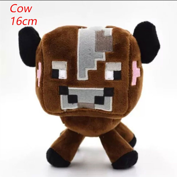 Minecraft leker spill dukke KU-16CM KU-16CM Cow-16cm