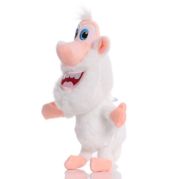 Uusi Booba Buba Pehmeä Pehmolelu 20/30/38cm Piirretty Leikkikalu Valkoinen Sika Cooper Täytetty Nukke Lapsille Lahja Nopea 30 cm