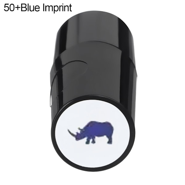 Golfball-stempel Golf-stempelmarkør 50+BLÅ AVTRYKK 50+BLÅ 50+ Blue Imprint 50+ Blue Imprint