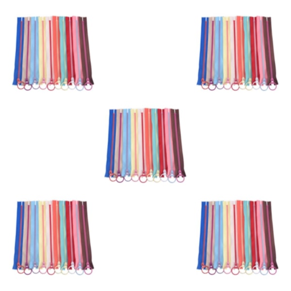 1/3/5 Resin Glidelåser med Metalltrekkhode Holdbare og Praktiske 20cm 20 stykker 20cm 20 pieces 5 Sets