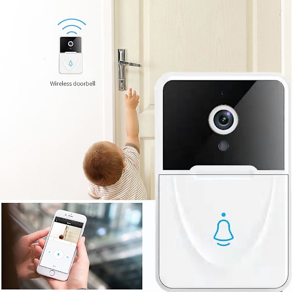 Älykäs langaton Wifi-videopuhelin ovikellopuhelin ovipuhelin turvajärjestelmä