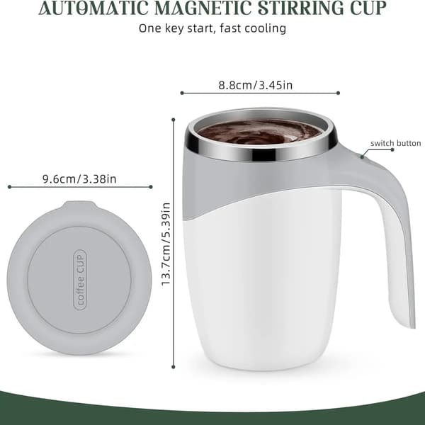 USB Genopladelig Automatisk Elektrisk Kaffeblander Kop