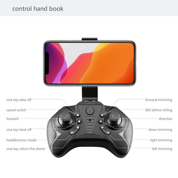 Mini Drone 1080P HD Kamera WiFi