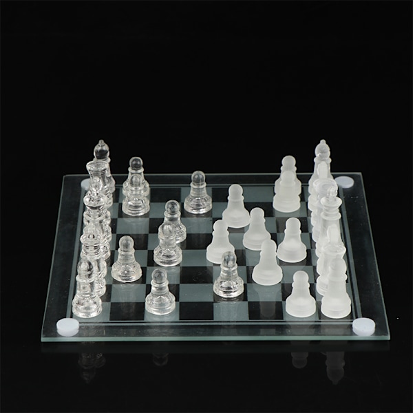 1 Set Craft Crystal Glass Set Anti-brott Schackset