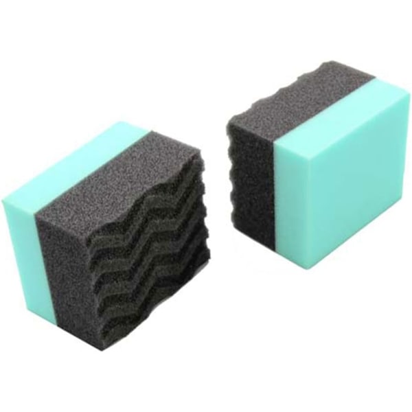 Wonder Wave Durafoam Kontureret Stor Dæk Dressing Applikator Pad, Pakke med 2