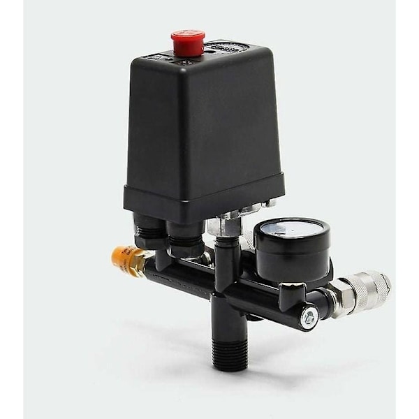 Trykregulator med trykmonitor til kompressor trykmonitor med 2 display - Perfekt