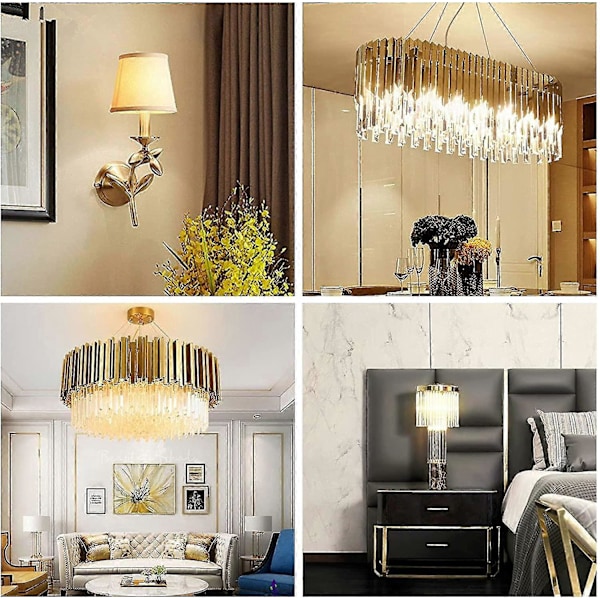 G9 Glödlampa 42W (44W) Dimbar Varmvit 2800K, G9 Halogenlampa För Inomhusbelysning 230V G9 Kapsellampor, 10-pack [Energiklass db