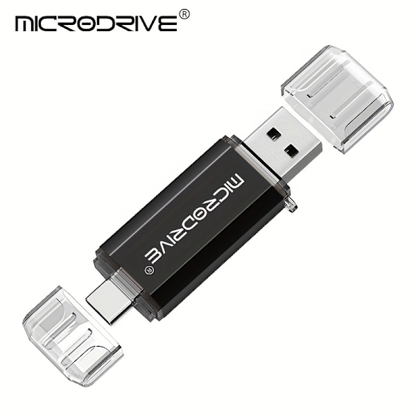 Microdrive 128GB 64GB 32GB 16GB 8GB 4GB USB Type C Hög hastighet USB Flash Drive OTG Pen Drive Type-C