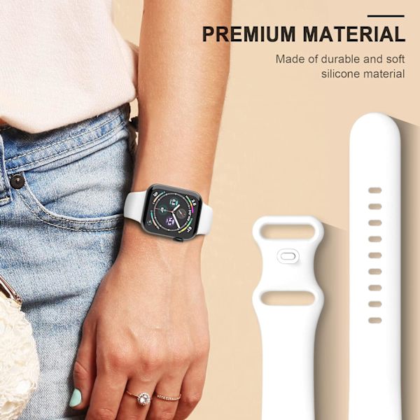 6 kpl:n ranneke, joka on yhteensopiva Apple Watch -rannekkeen kanssa 38 mm 40 mm 6 kpl 1 6pcs 1 38mm/40mm/41mm