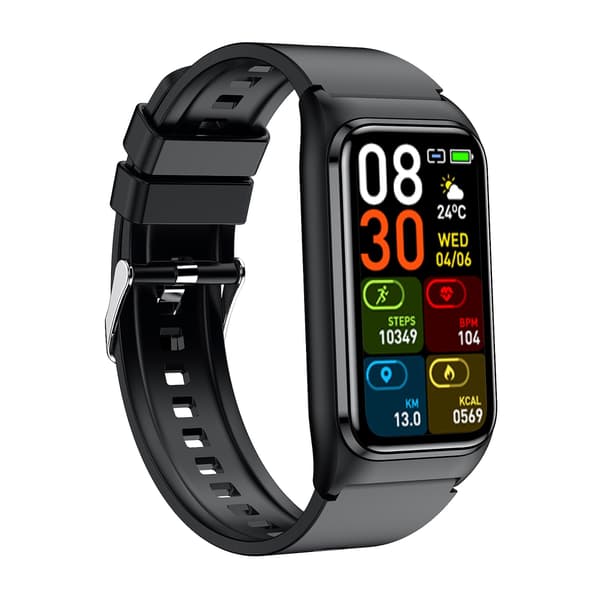 TK75 Smart Armbånd Din ultimate treningskamerat Svart Sort