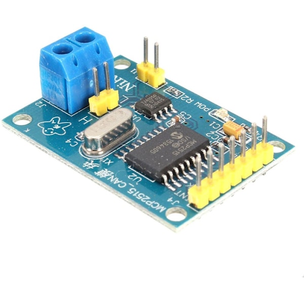 MCP2515 CAN BUS TJA1050 vastaanotinmoduuli SPI SCM 51 -protokollalle, uusi, sininen