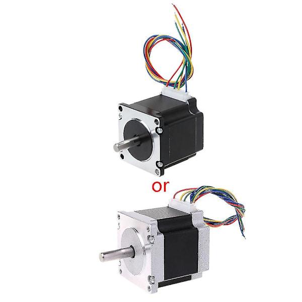 57 Stepper Motor Enkelaxel 4-trådig 2.8a Nema23 126n.cm För Cm 56mm För Cnc Gravering