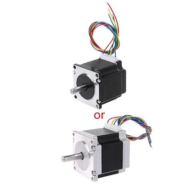 57 Stepper Motor Enkelt Aksel 4-Tråds 2.8a Nema23 126n.cm For Cm 56mm For Cnc Gravering