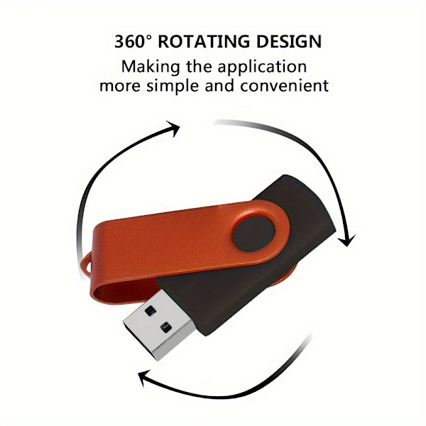 2-pack USB-minne USB 3.0 2.0 Flash-enhet i metall Pendrive Hög hastighet U-disk