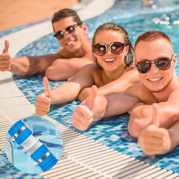CDQ 4-pak slangeadapter 32 mm til 38 mm, poolslange forbindelsessæt[qb]