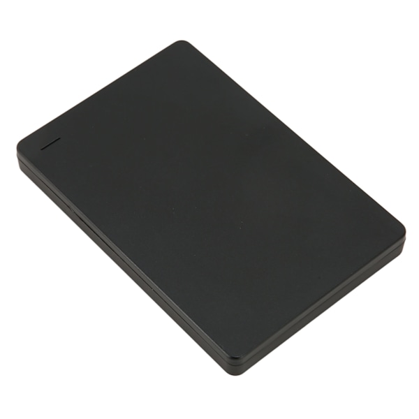 Ekstern harddisk 2,5 tommer USB 3.0 5Gbps aluminiumslegering Plug and Play Ultra Slim mobil harddisk til PC TV telefon sort 250TB 0.3