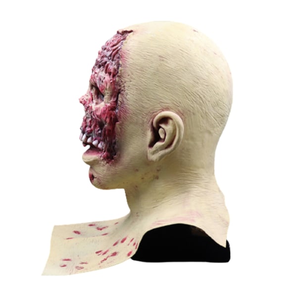 Läskig mask skräck hacker mask vuxen full huvud halloween mask