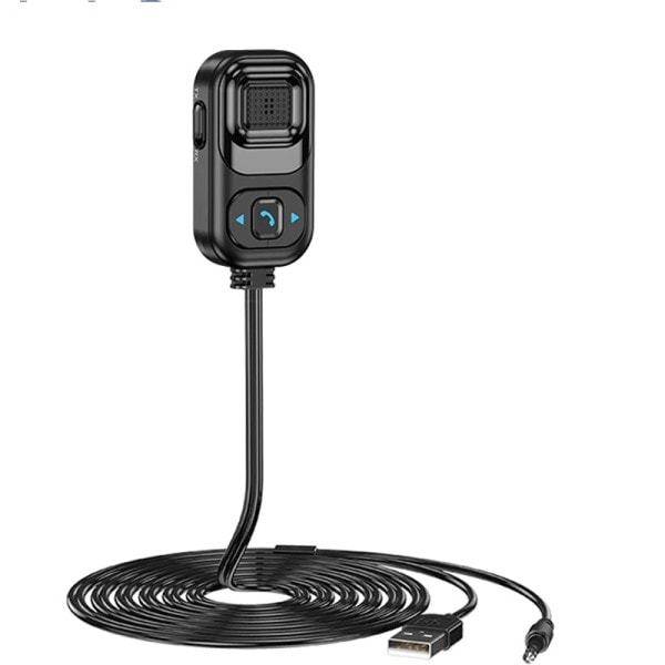 Trådlös ljudsändare och mottagare Siri röstassistent 3,5 mm AUX USB-adapter