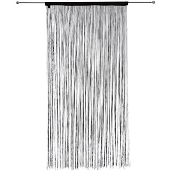 Interiørdesigner - Guopo Wire gardin 90x200cm Sort - Perfekt
