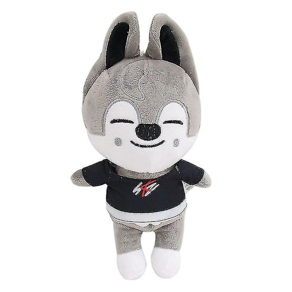 20cm Skzoo Stray Kids Plys Leeknow Hyunjin Dukke Barn Voksen - Perfekt-WELLNGS wolf