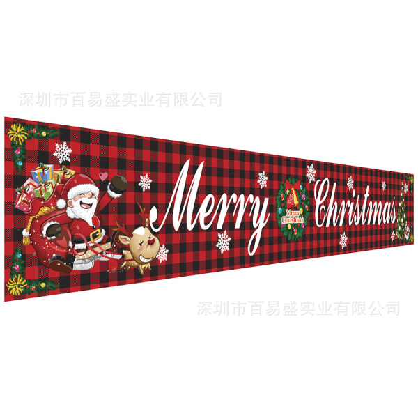 Merry Christmas Banner Decorations Indoor Outdoor Yard