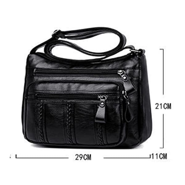 Fashion Multi-layer Stor Kapacitet Enkelt-sidet Taske[BT}