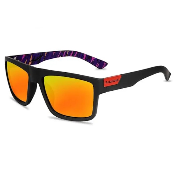 Polaroid Solbriller Unisex Firkantede Vintage Solbriller Berømt Mærke Polariseret Solbriller Retro Feminino til Kvinder Mænd 918C6 918C6 Polarized