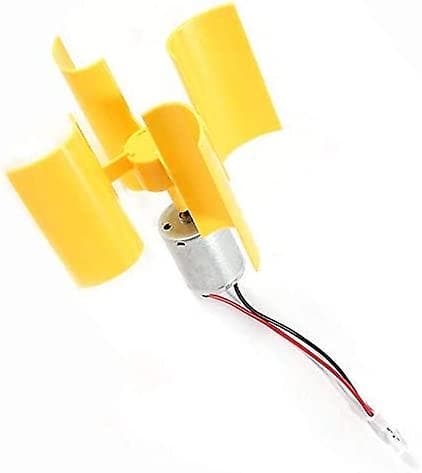 Mini vertikal vindturbin generator, vindgeneratormotor Diy W