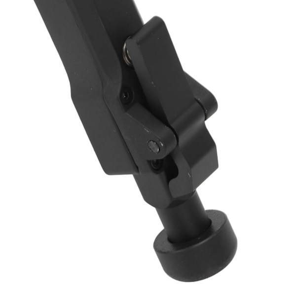 Aluminiumlegering Skydning Bipod Teleskopisk Hurtigmontering Bipod til Udendørs Jagt Skydning Sort