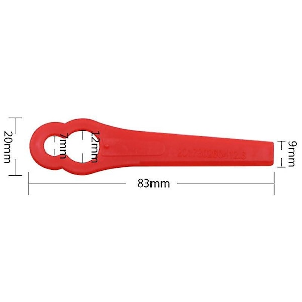 Plastblad för grästrimmers (Bosch, Einhell, Parkside)[qb]