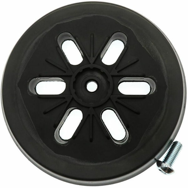 148 mm slibeskive - til Bosch excentersliber GEX 150 AC, PEX 15 AE, GEX 150 Turbo - 148 mm med Poweka——Adelala skrue