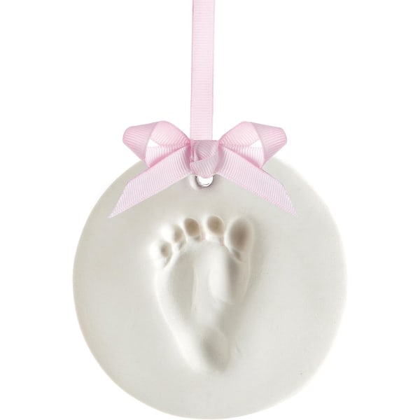 Piece Baby Handprints and Footprints - Perfekt present till mors dag, dop eller dop till nyblivna mammor - Ingen bakning krävs