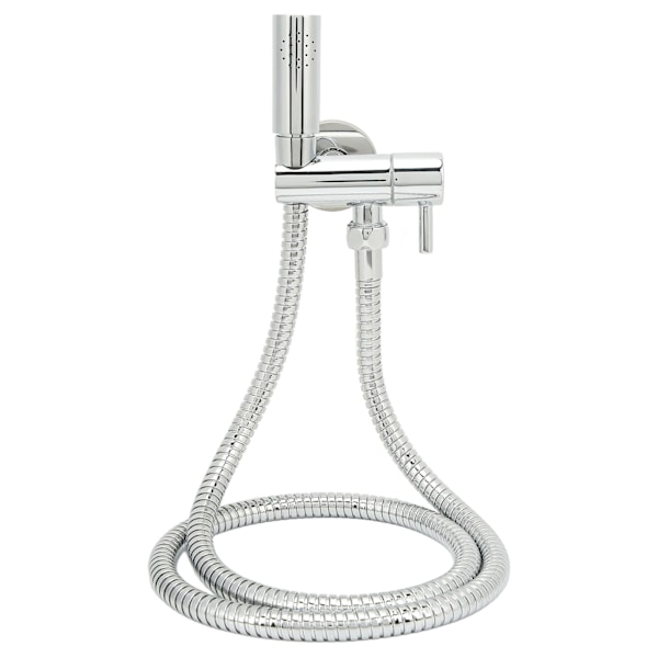 Bidet Sprayer 304 Rustfrit Stål Effektiv Rengøring Blank Ble Sprayer til Badeværelse 0.3