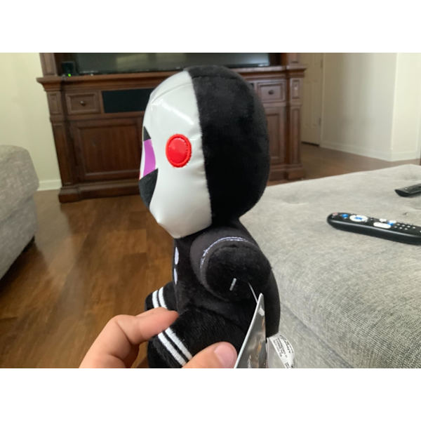 Five Nights at Freddy's Nightmare Marionette Plys, 6\", Sort