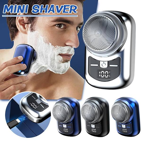 1. kannettava partakone miehille Sähköinen ladattava partakone Sovellus Gradient Blue One-size