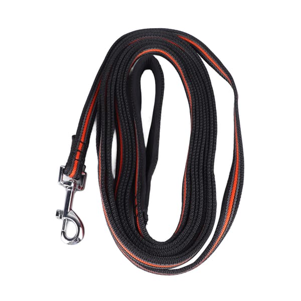 Let og slidstærk hundesnor i nylon, 5 meter, til hundetræning
