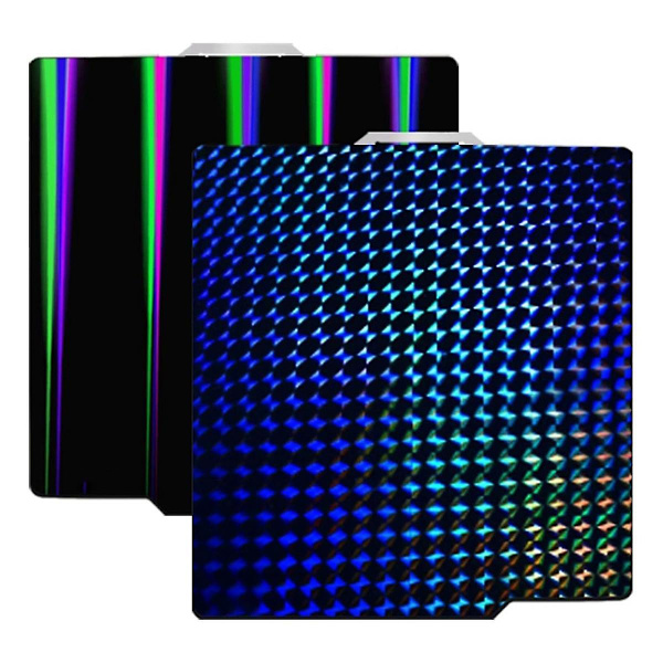 H1h Byggeplate for A1/x1c/x1/p1p/p1s 3d-skriver, 257x257mm Dobbeltsidig fjærplate (lysbjelke + ph