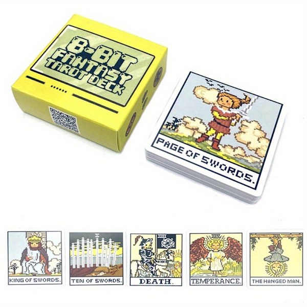 Fantasia kahdeksan pikselin tarot, 8-bittinen fantasia tarot 1pc