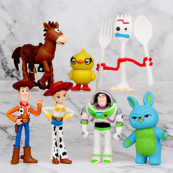 Toy Story Woody Tris Buzz Lightyear Fork Iso Ankka Kani Veljekset